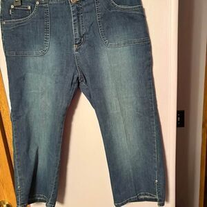 Aeropostale y2k denim blue jean capris women’s 11/12 juniors low rise vintage